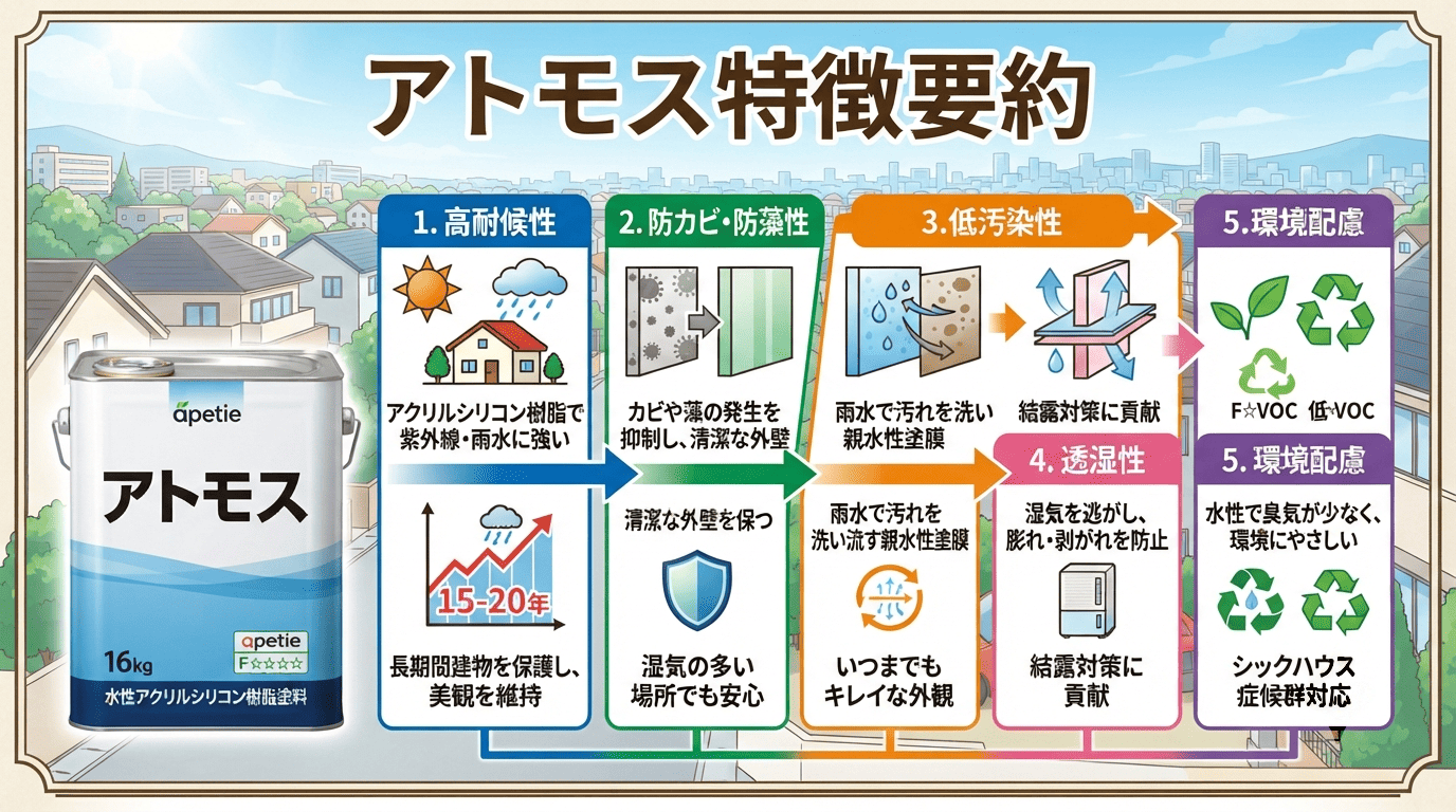 アトモス特徴要約図解