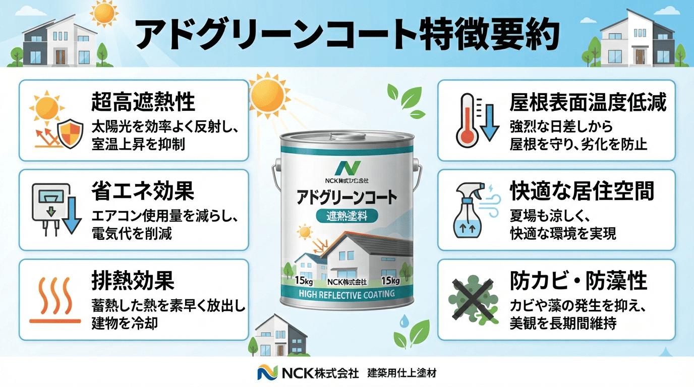 アドグリーンコート特徴要約図解