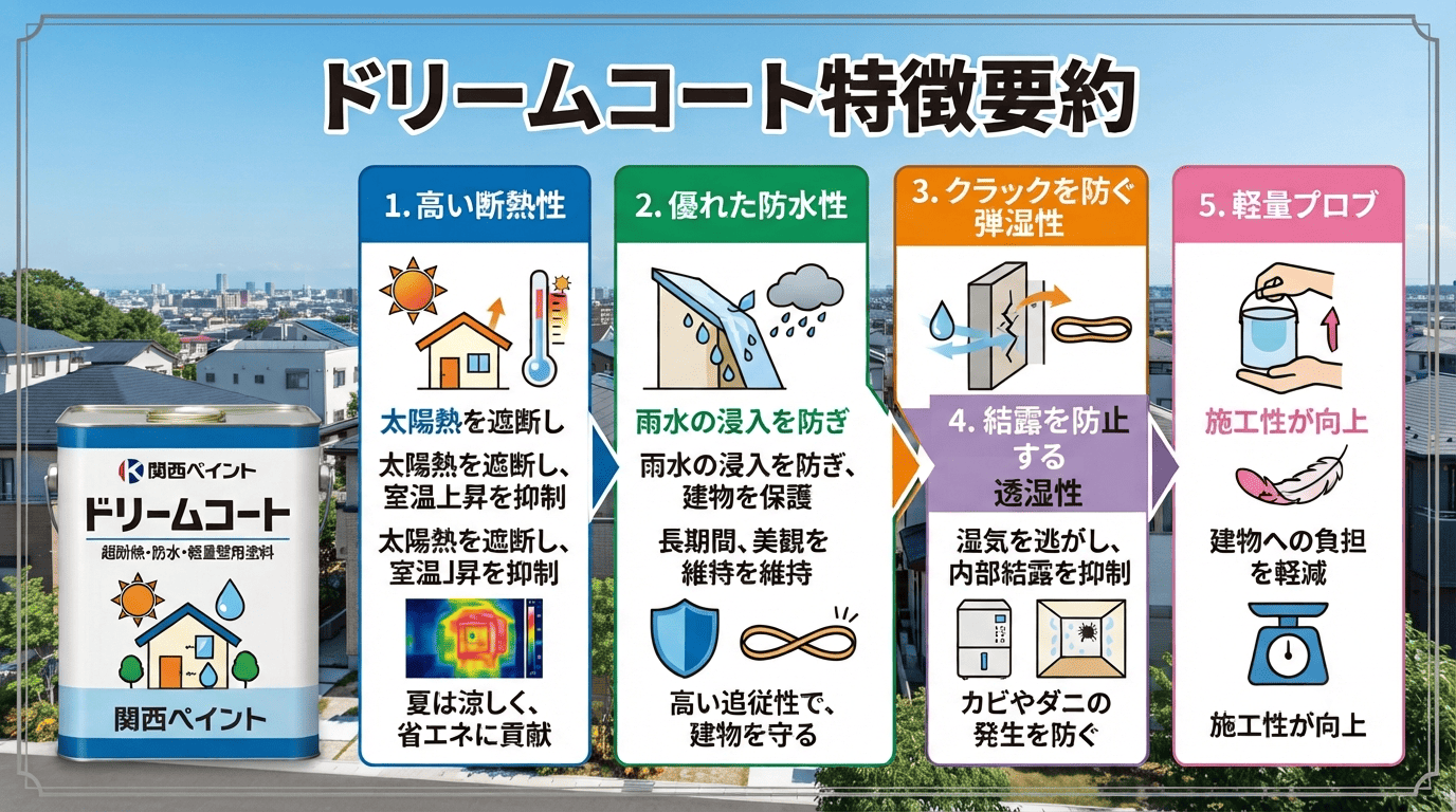 ドリームコート特徴要約図解