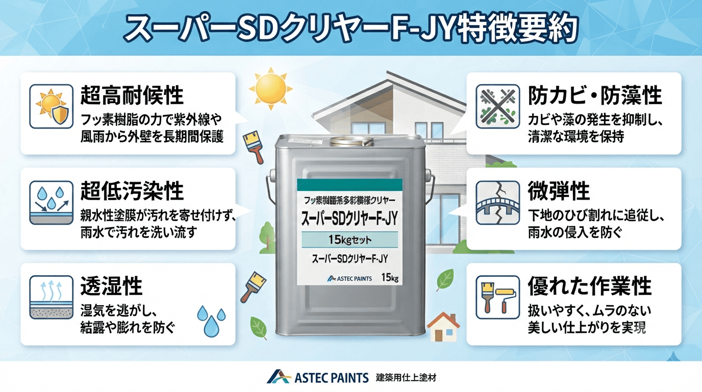 スーパーSDクリヤーF-JY特徴要約図解