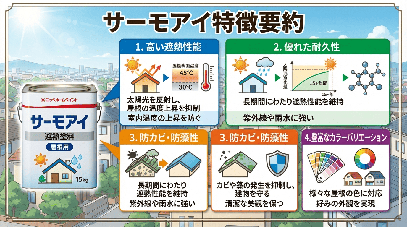 サーモアイ特徴要約図解