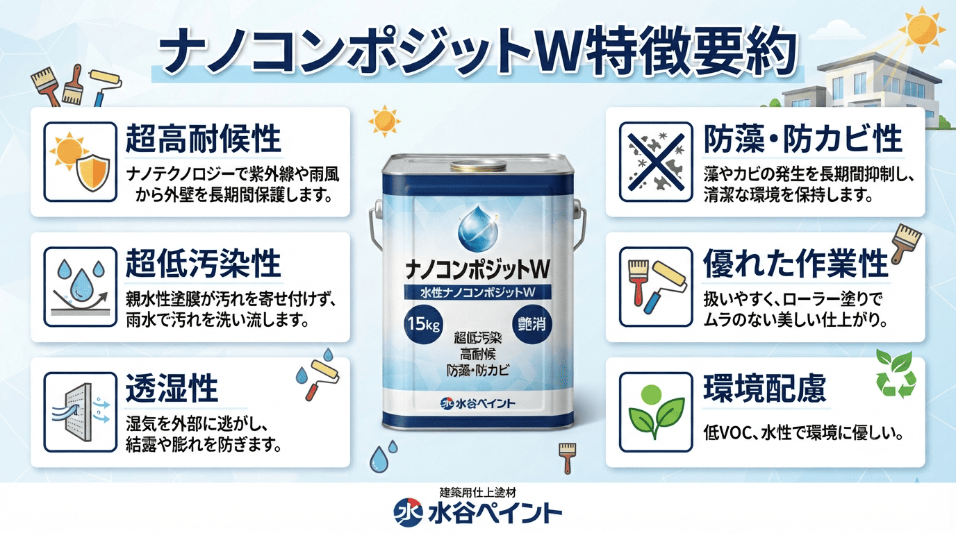 ナノコンポジットW特徴要約図解