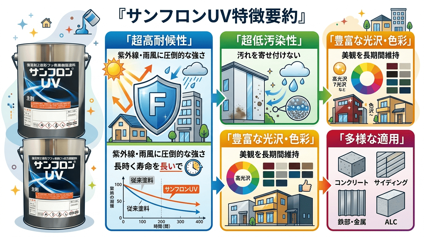 サンフロンUV特徴要約図解
