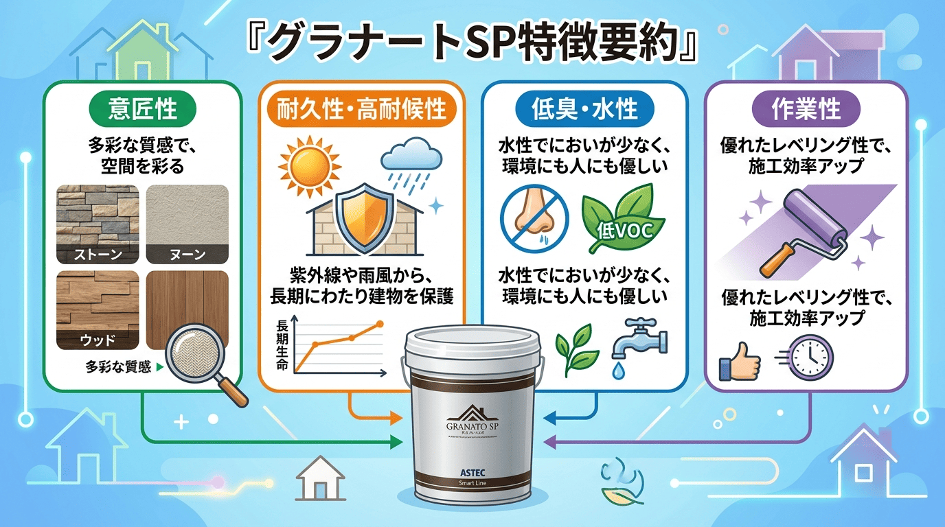 グラナートSP特徴要約図解