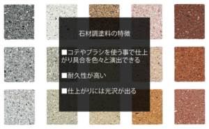 外壁塗装で高級感を演出する為には石材調塗料がおすすめ