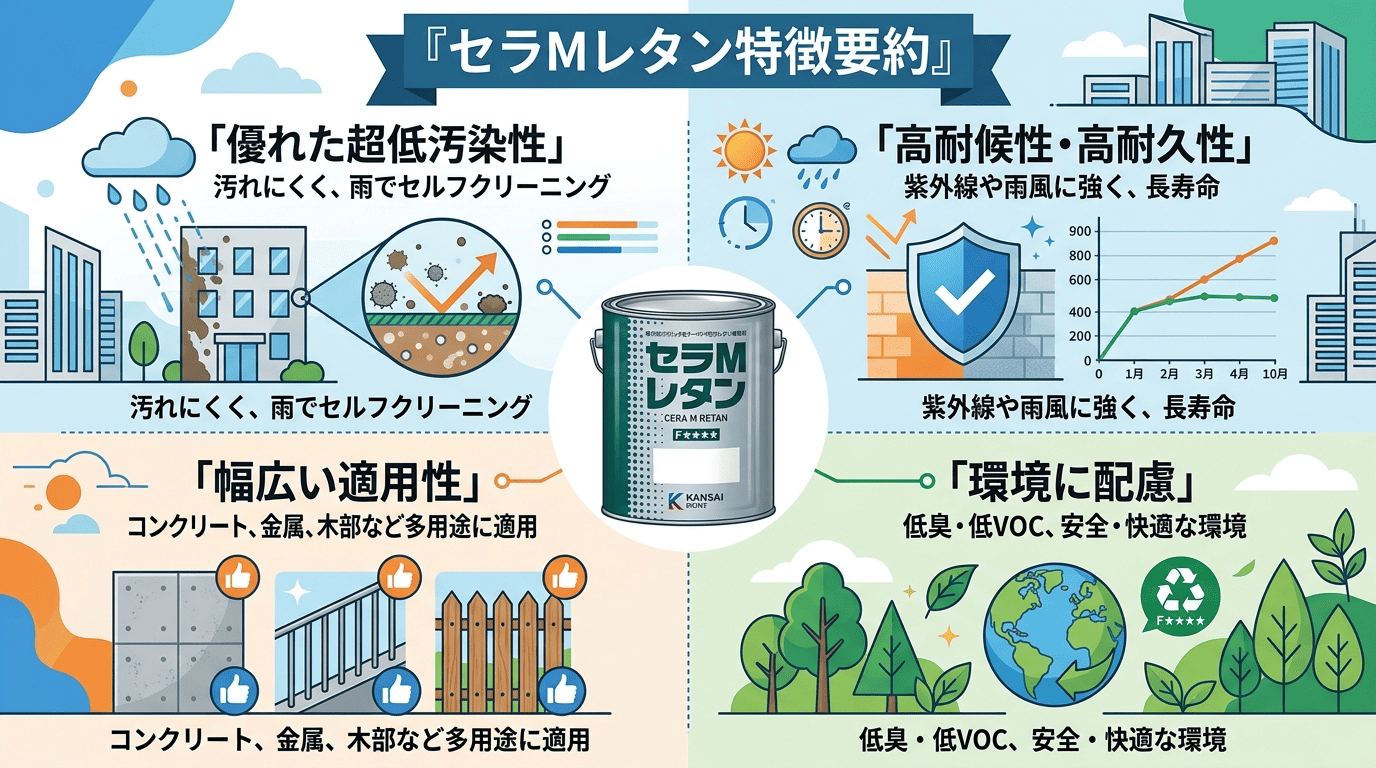 セラMレタン特徴要約図解