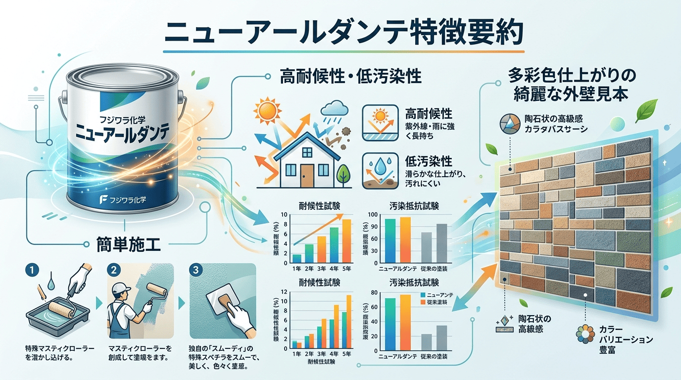 ニューアールダンテ特徴要約図解