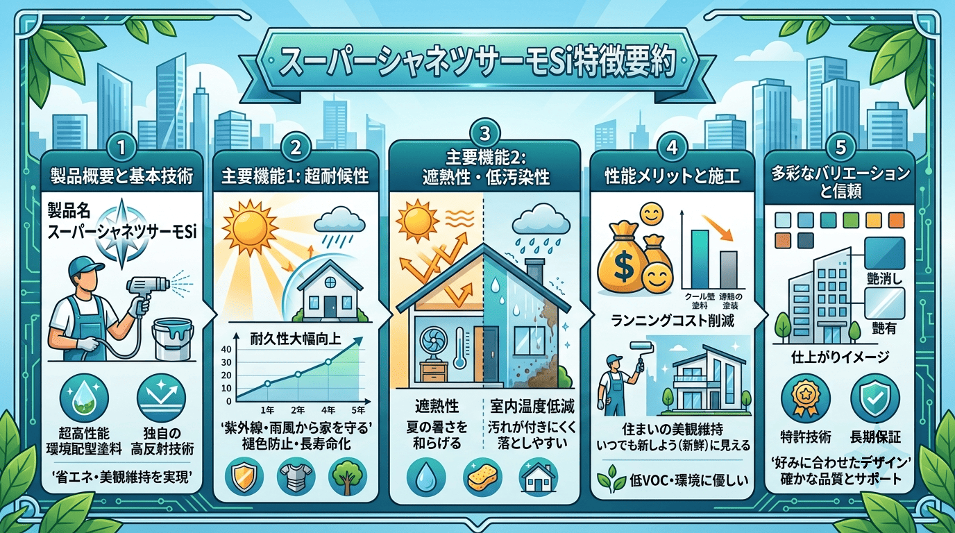 スーパーシャネツサーモSi特徴要約図解