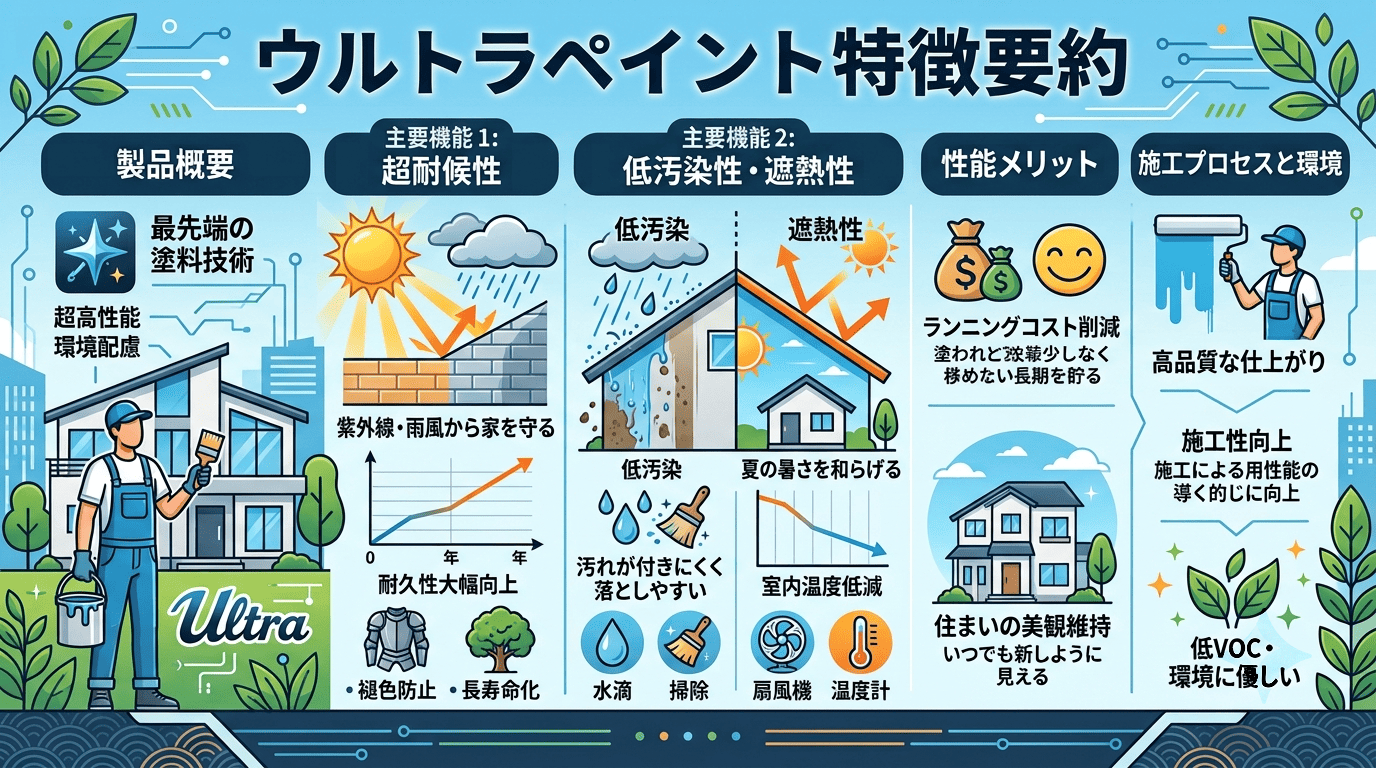 ウルトラペイント特徴要約図解